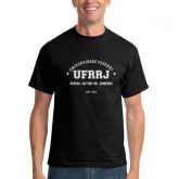 Camisa Universitária UFRRJ Masculina Preta