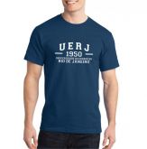 Camisa Universitária UERJ Masculina Azul Marinho