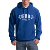 Moletom UFRRJ COM CURSO (costas) Unissex Azul Royal