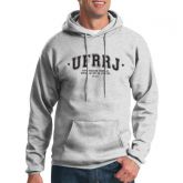 Moletom UFRRJ COM CURSO (costas) Unissex Cinza Meclado