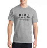 Camisa Universitária UERJ Masculina Cinza